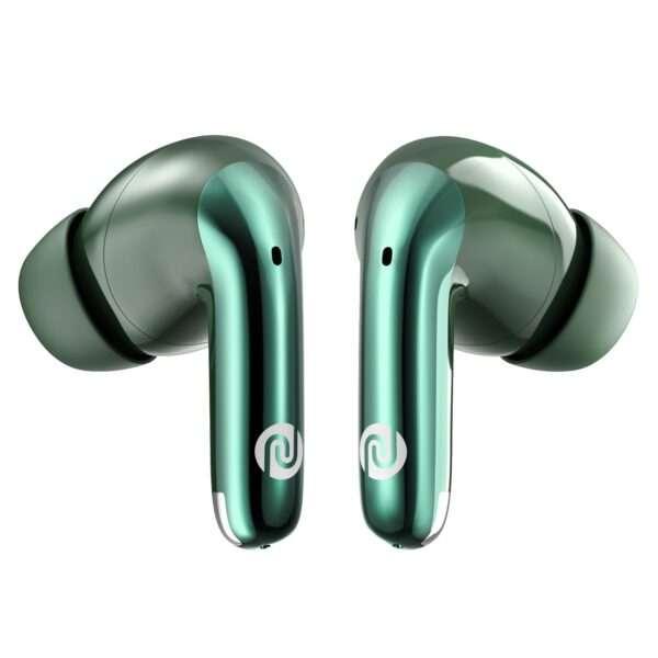 Noise Newly Launched Buds Verve 2 in-Ear Truly Wireless Earbuds with Chrome Finish, 50H of Playtime, Quad Mic with ENC, 13mm Driver, Instacharge(10 min=200 min), BT v5.3 (Forest Green)