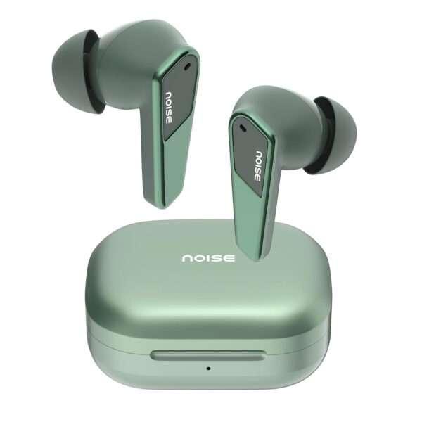 Noise Newly Launched Buds N1 Pro in-Ear Truly Wireless Earbuds with Metallic Finish, ANC(Upto 32dB), 60H of Playtime (Colour Green)