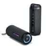 Portronics Breeze 5 25W Portable Wireless Bluetooth Speaker with in Built Mic,6 Hrs Playtime,RGB LEDs,TWS Mode,BT 5.3v,USB Drive,SD Card,AUX in, Type C Charging(Black)