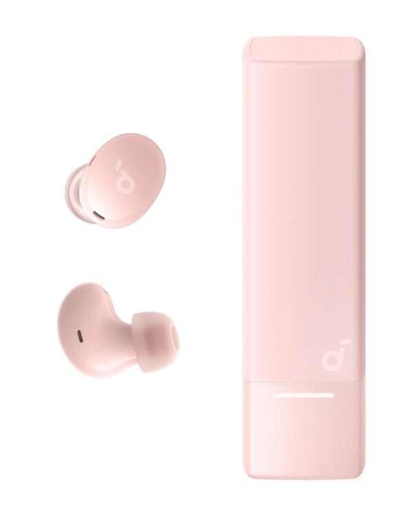 soundcore A30I, Noise Cancelling in Ear Earbuds,Stylish Design, Lightweight Comfort, 24H Playtime, Ip54, Fast Charge 10Min=120 Min,Bluetooth 5.4 - Pink