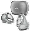 boAt Airdopes Loop OWS Earbuds w/Clip-On Fit, Air Conduction Tech, 50HRS Battery, 4Mics ENx, Dual EQ Modes, 12mm Drivers, 40ms Latency, ASAP Charge, OWS Ear Buds Earphones(Cool Grey)