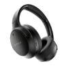 Boult Q Over Ear Bluetooth Headphones with 70H Playtime, 40mm Bass Drivers, Zen™ ENC Mic, Type-C Fast Charging, IPX5 Wireless Headphones (Black)