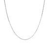 Anti-Tarnish 92.5 Sterling Silver Box Chain Necklace in 16 18 24 inches | Gift for Women & Girls