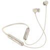 Noise Airwave Pro Bluetooth in Ear Neckband with Upto 32 dB ANC, 60H of Playtime, Dual Device Pairing, 3 Mic ENC for Calling, Low Latency(Upto 40ms), 13mm Driver (Metallic Beige)