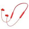 OnePlus Bullets Wireless Z3 in Ear Neckband with 12.4Mm Drivers, 3D Spatial Audio,10 Mins Charge for 27 Hrs Playback, AI Call Noise Cancellation, 4 EQ Preset, Dynamic Bass Enhancement & BT5.4  Red,