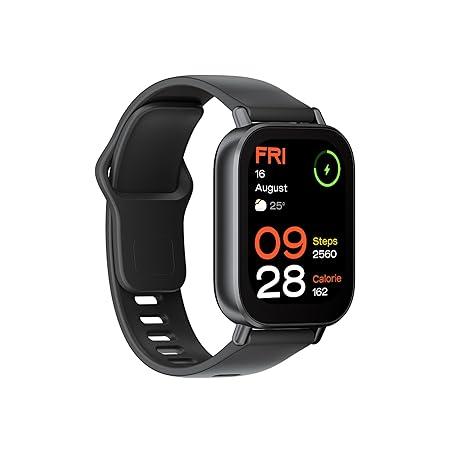Redmi Watch 5 Active, 2 Display, Metal Body, 18 Day Battery, Bluetooth Calling, Advanced AI Noise Cancellation, Alexa, Black