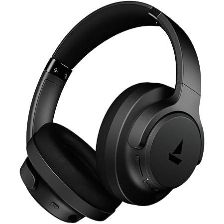 boAt 2025 Launch Rockerz 512 ANC, 40dB Hybrid ANC, 80Hrs Playback, 40mm Drivers, 40ms Latency Beast Mode, ENx Tech, App Support, Bluetooth Headphones (3 color option)