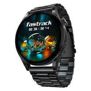 Fastrack Radiant FX4 1.51" AMOLED Metal Smart Watch with Single Sync BT Calling, Functional Crown, All-Round Health Tracking (4 color option)