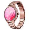 CrossBeats Diva 1.28” Stylish Smart Watch for Women with Stone Studded Bezel| Amoled Display | Female Health Tracker | 100+Sports Modes| Premium Metal Smartwatch with Wireless Charging (2 color option)
