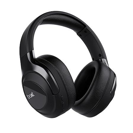 boAt Nirvana Eutopia Bluetooth Over Ear Headphones with Head Tracking Function, Spatial Audio,20 HRS Playtime, Enx™ Tech, ASAP™ Charge (2 color option)