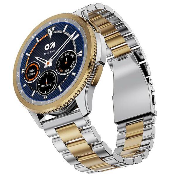 GOBOULT Newly Launched Pyro Smartwatch 1.43'' AMOLED Screen, BT Calling 5.3, 600 Nits Brightness, IP68, 150+ Watchfaces, 120+ Sports Modes, AI Voice Assistant, SpO2 Monitoring (2 color option)