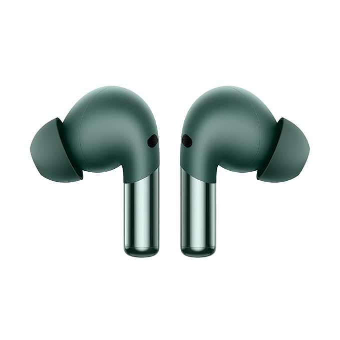 OnePlus Buds Pro 2 Bluetooth TWS in Ear Earbuds, Spatial Audio Dynamic Head Tracking, Upto 48dB Adaptive Noise Cancellation,Upto 40Hrs Battery (Green)