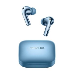 OnePlus Buds 3 Truly Wireless Bluetooth Earbuds with Upto 49dB Smart ANC, 7Hours Fast Charging with Upto 44Hrs Playback (Blue)