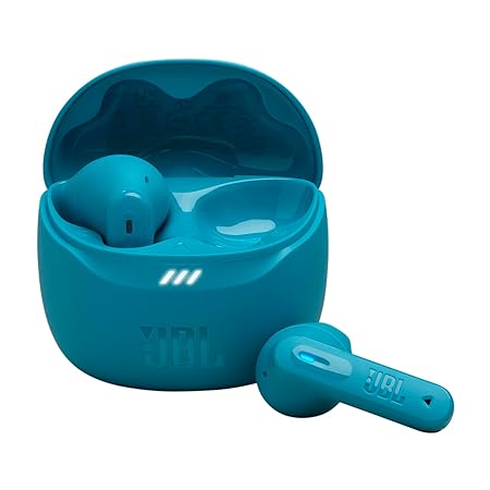JBL New Launch Tune Flex 2 TWS, ANC Earbuds, 48Hr Playtime, Dual Connect, 6 Mics,Spatial Sound (Blue)