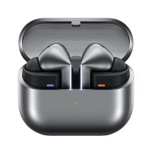 Samsung Galaxy Buds3 Pro Wireless Earbuds, Powered by Galaxy AI, IP57, Active Noise Cancellation, Galaxy Ecosystem (Silver)